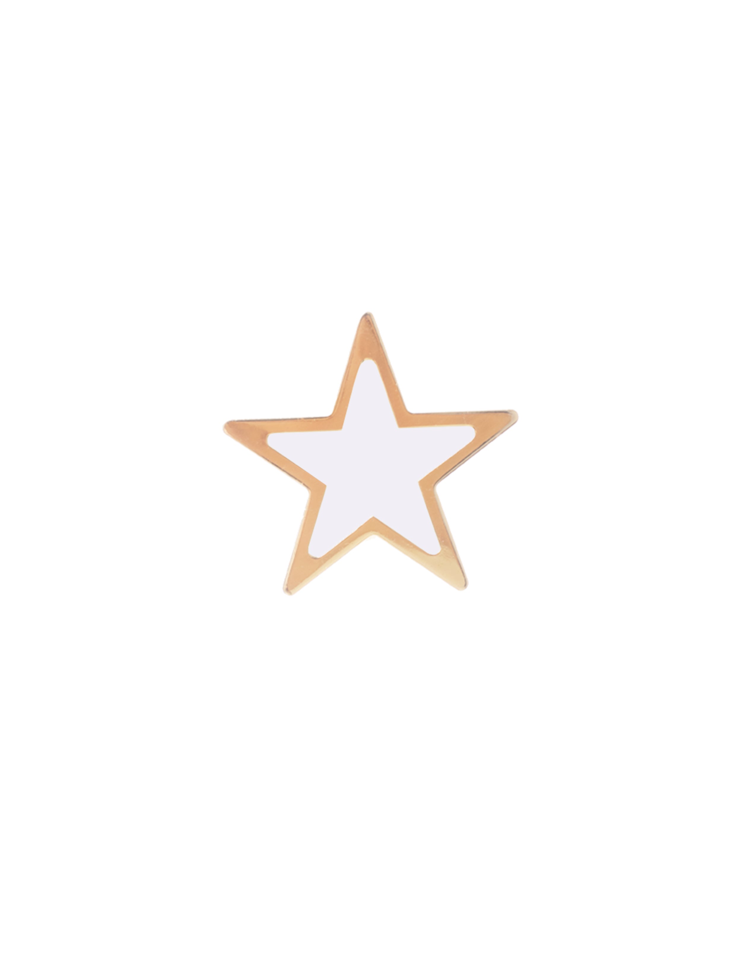 Elegant Gold-Plated Star-Shaped Ring