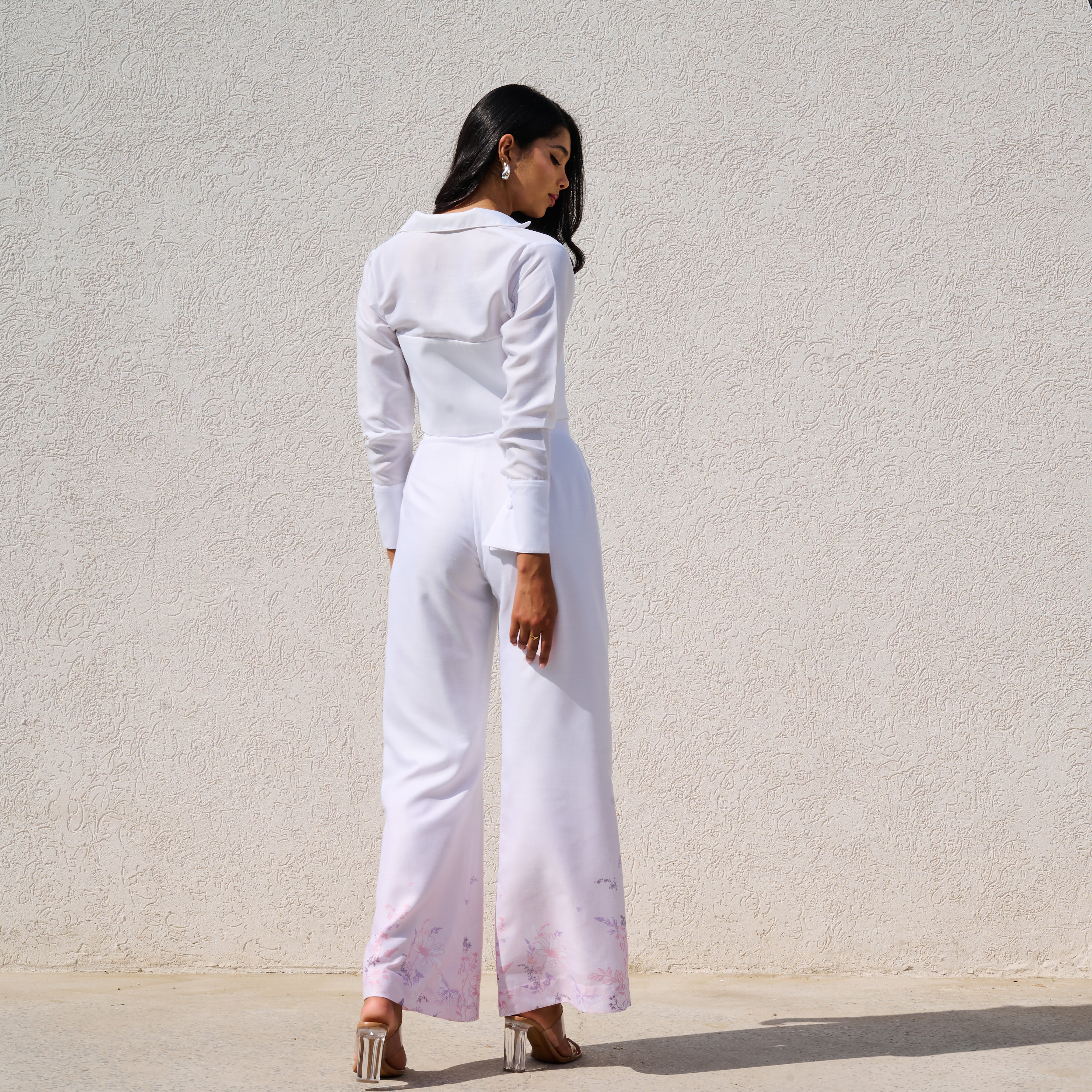 Kos Printed Linen Co-ord Set