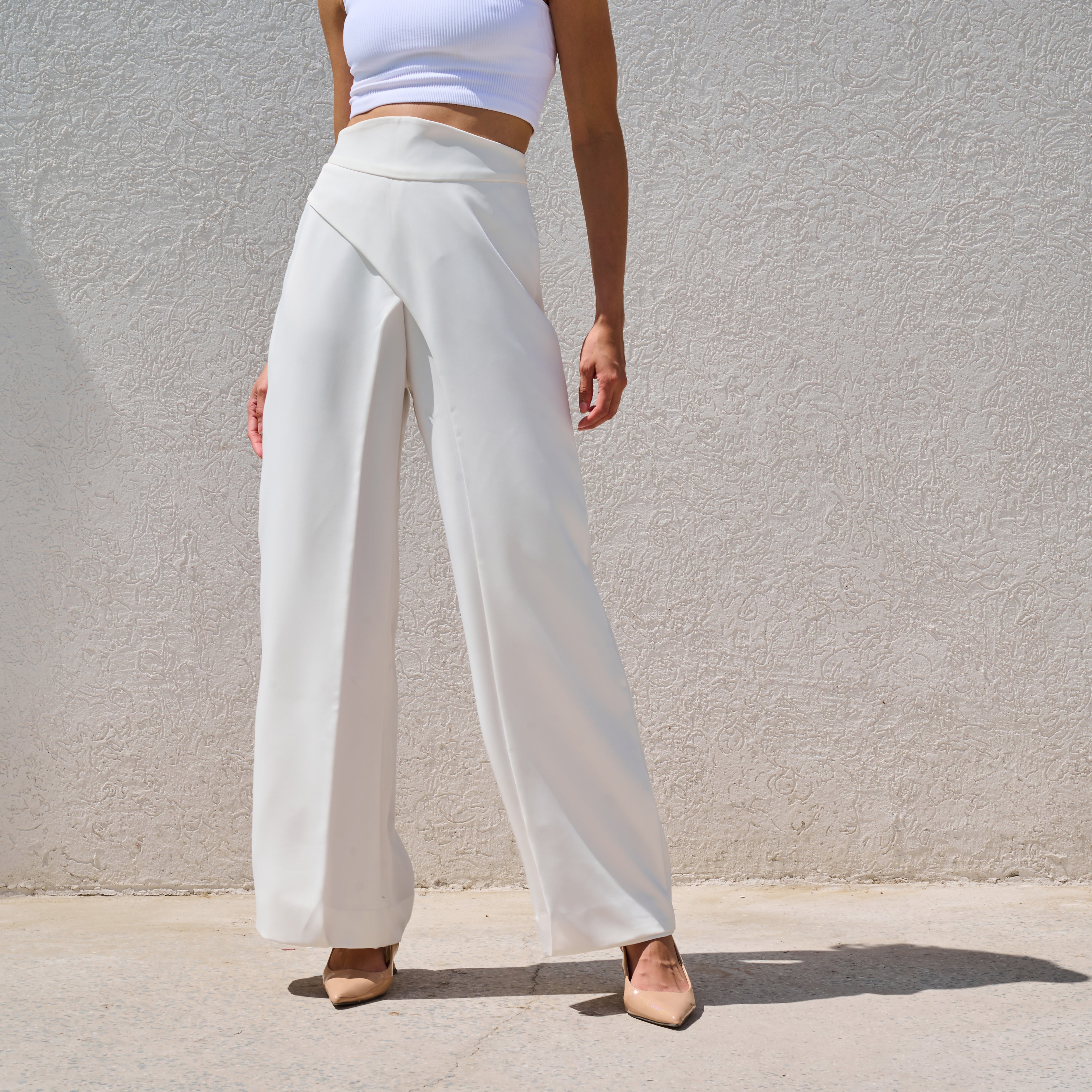 Vis Double Flap Trousers