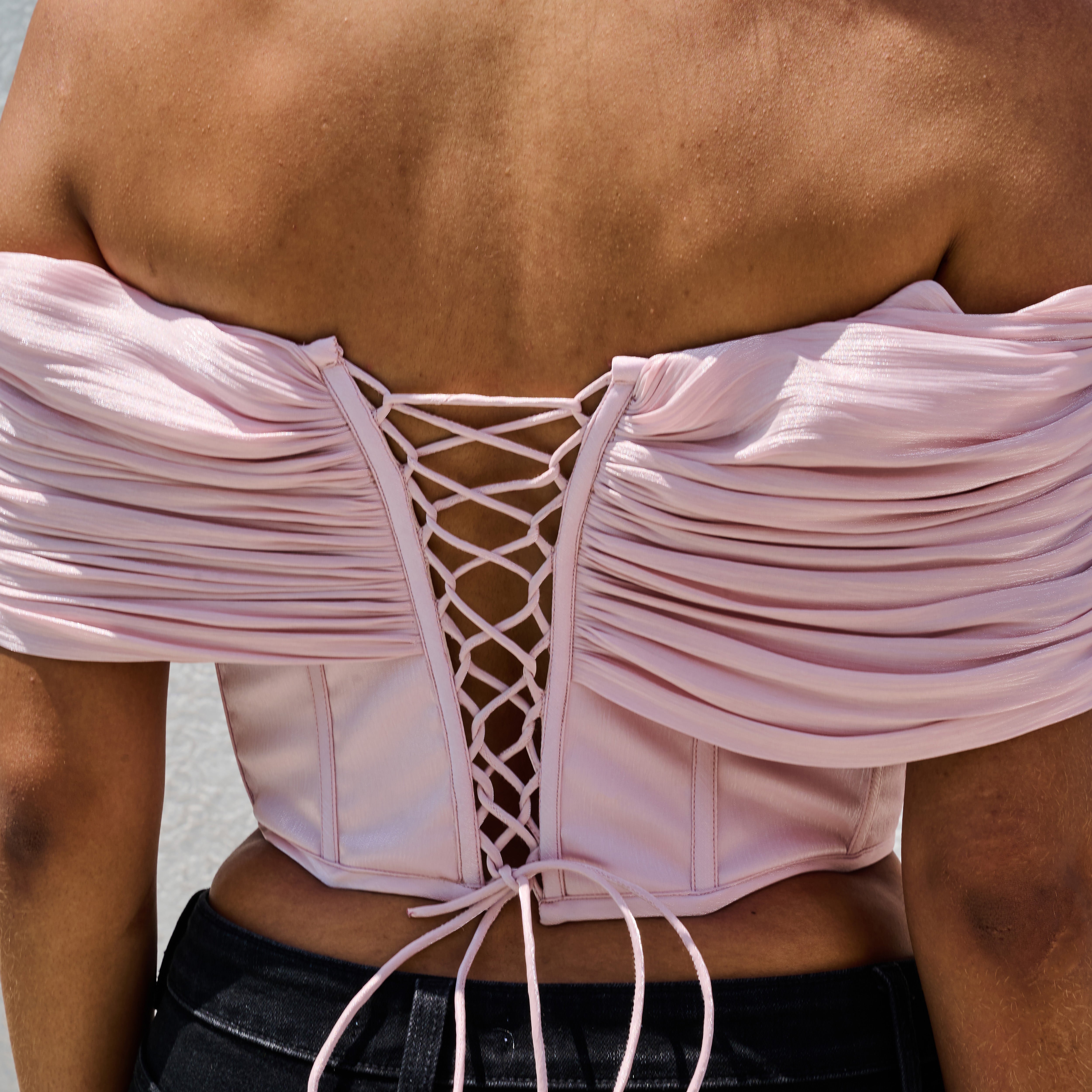 Paros Off Shoulder Corset Top