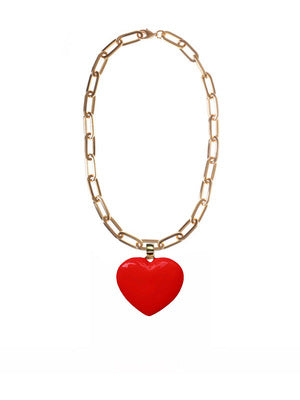 Rounded Heart Necklace