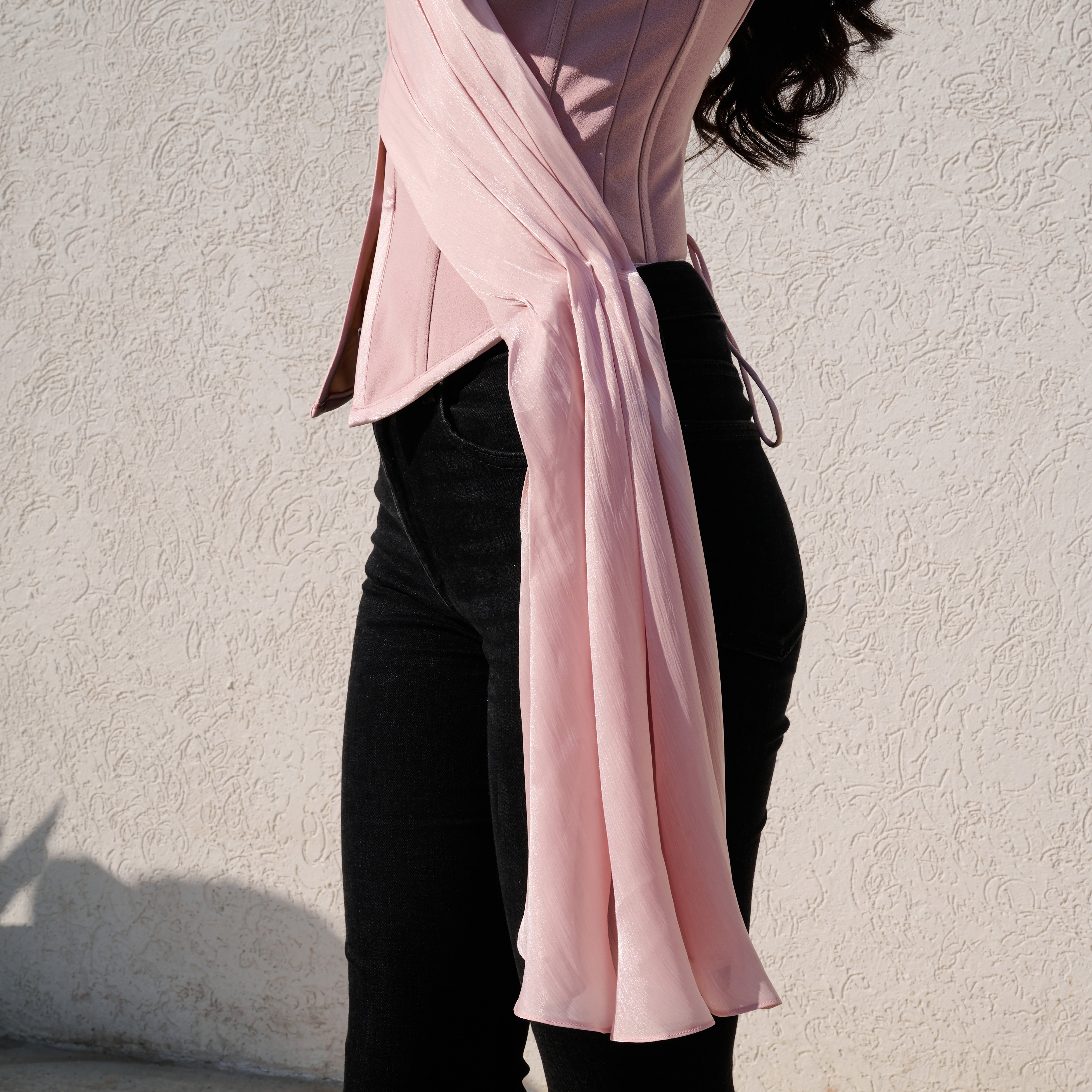 Panarea Corset Top with Side Draping