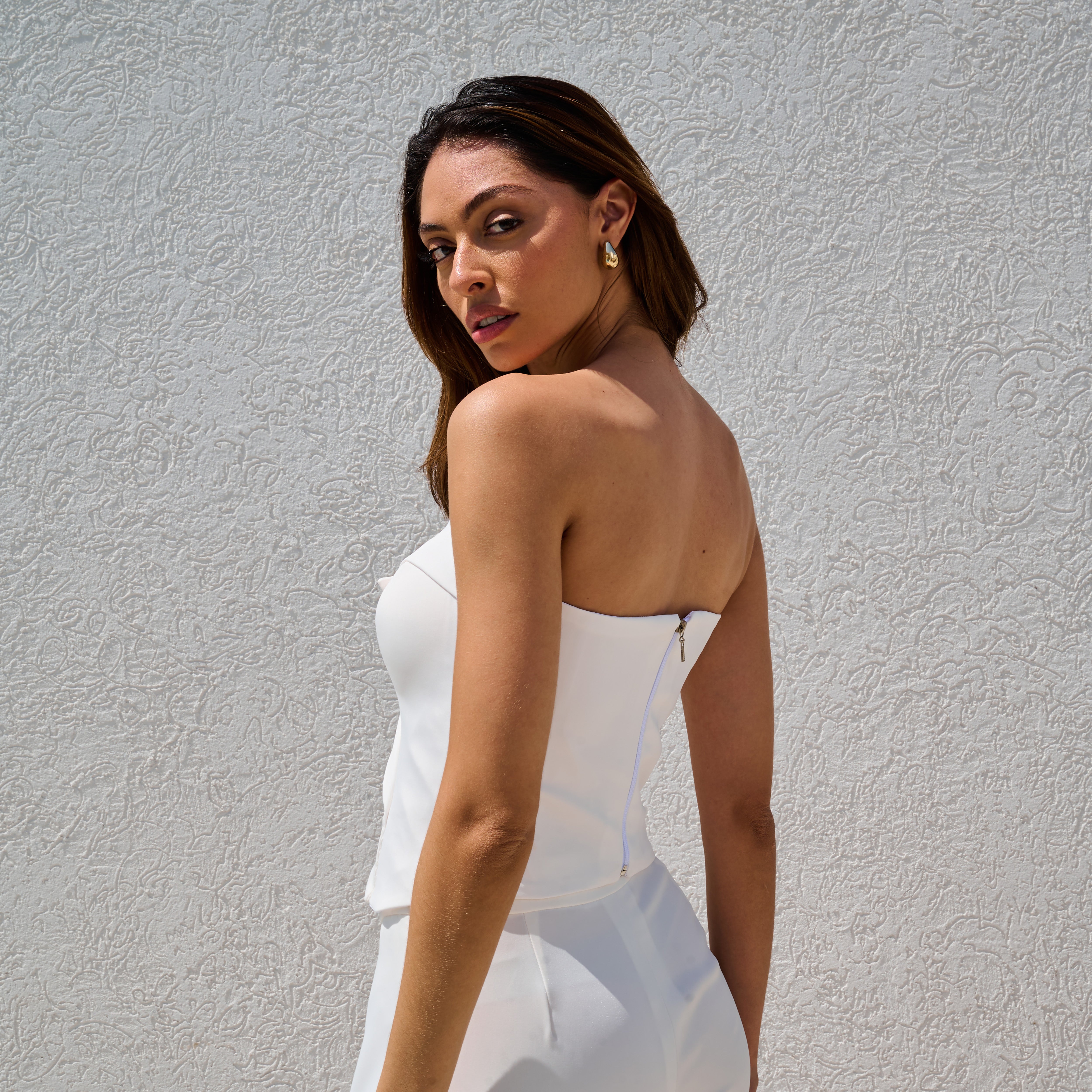 Elba Strapless Top