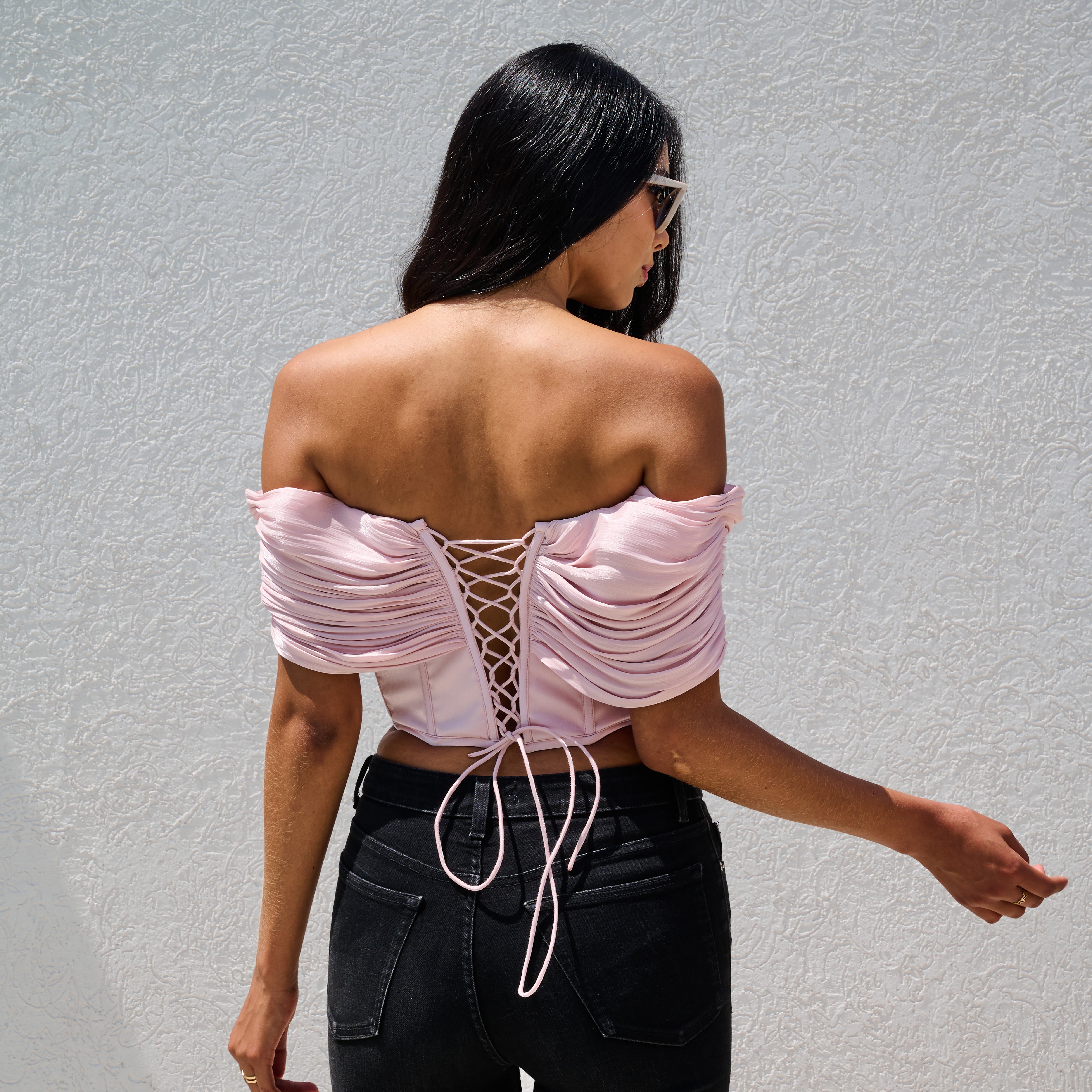 Paros Off Shoulder Corset Top
